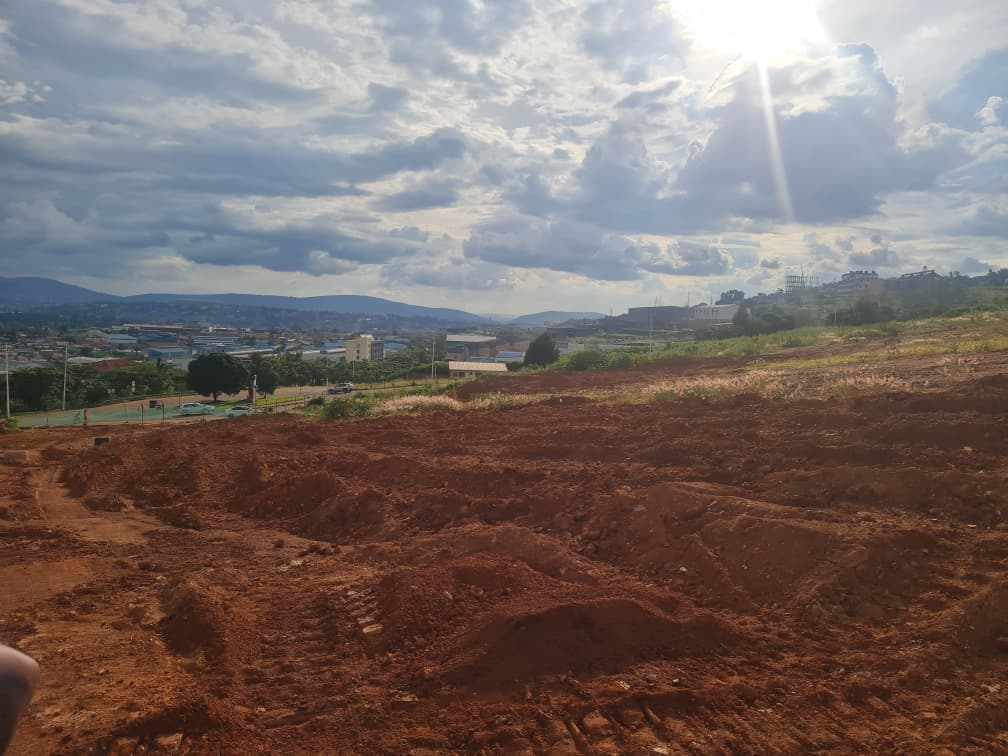 Panorama of Kigali from The Apex development site